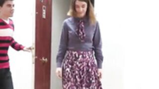 french nerd with two bbc