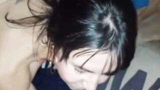 JM - Wife fucks 1st BBC Anaconda in front of hubby