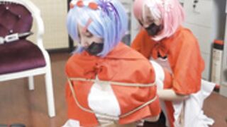 rem cosplay bondage