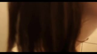 hug squirts in the bathroom