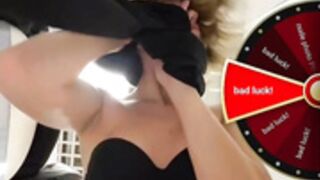 Angel Ari Naked Show in Toilet