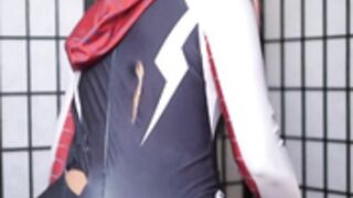 Luvcoregf - Spider Gwen dildo ride