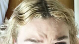 Halli and Lover bj facial