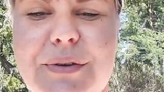Swedish -  Milf let strangers cum over her in public