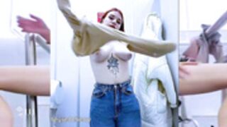 heyredcherry public toilet farts and flushes