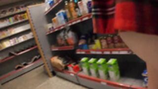 No Panties At The Gas Station