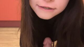 Lilyraedoll riding dildo