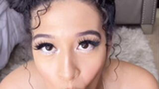 Mixedgirl21 blowjob skills part 2