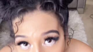 Mixedgirl21 blowjob skills part 2