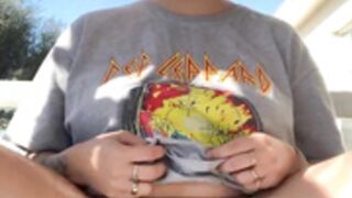 Jada conbreezy - Fucking her pussy outdoors
