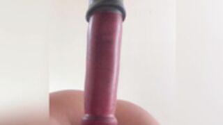 Frances Bentley horse dildo and squirt