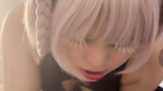 Succubbus cosplay with bf