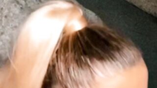 CrazyKristine from norway blowjob 2