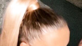 CrazyKristine from norway blowjob 2