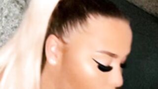 CrazyKristine from norway blowjob 2