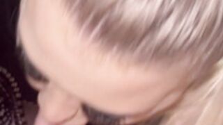 CrazyKristine from norway blowjob