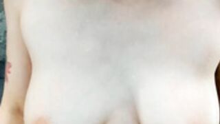 megancooks  230910  ice on bare tits