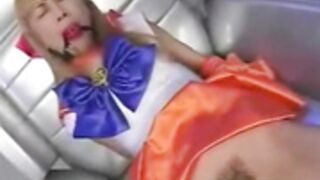 Retro cosplay sailor venus