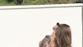 alana zombie nude tanning