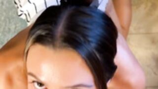 Jakara Mitchell Cum Swallowing Blowjob