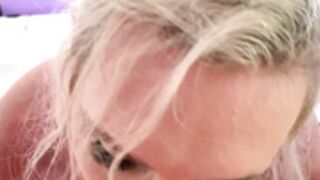 Candy Whipped sucking my penis for free
