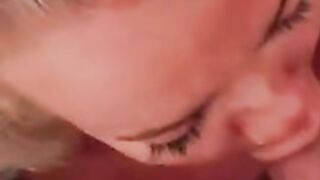 Norwegian Julia Nyland blowjob