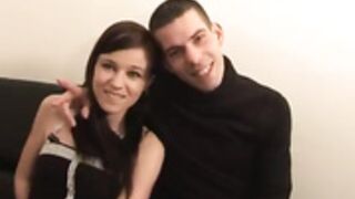 French amateur Vanessa 18 yo with BF and other 4 men