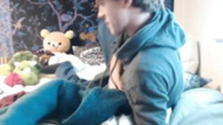 18bbabygrl anal dildo play with ball gag