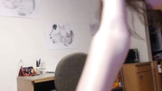 18bbabygrl dildo ride on mirror