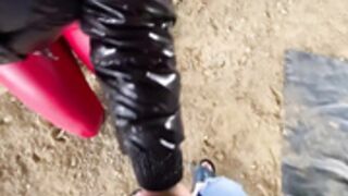 DEVIL SOPHIE PUFFY JACKET FUCK