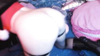 Mechamusume - Naughty Goth Santa and Her Fuckmachine