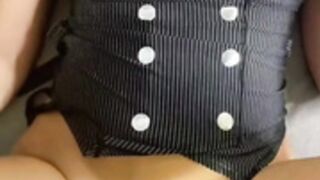 Jadeteen in glasses and stockings fucked and creampied