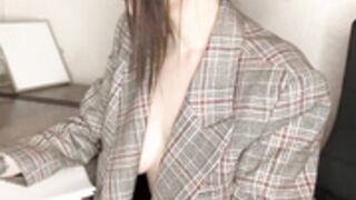 eliselaurenne horny coworker roleplay dildo fuck