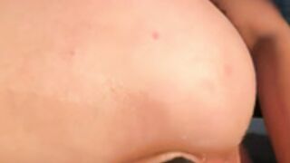 violet summers outdoors dildo fuck + squirt [enhanced]