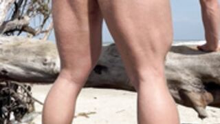 Carla FBB great ass and muscular legs