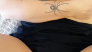 Ava Nicks BG Black Dress Sextape Creampie