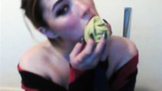 Misha Mayfair in Sock-Stifled Gag Slut!