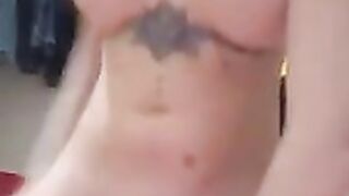 Swedish Sanna blue dildo riding