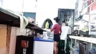 Guilagi - pantyless at bar