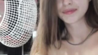 Coy_Amina nude romp in tropical retreat