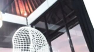 Coy_Amina nude romp in tropical retreat