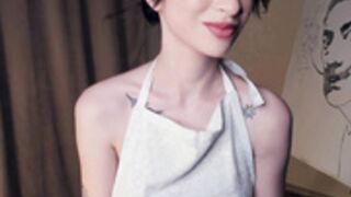 Dance_Kuduro drawing on chest