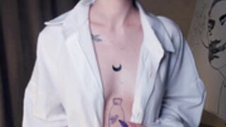 Dance_Kuduro drawing on chest