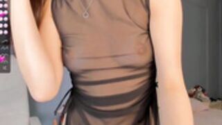 nao_mi_ asian girl in sheer lingerie