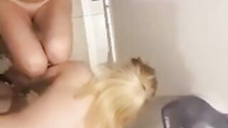 caught lesbians in toilet