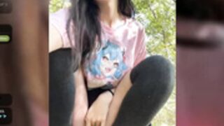 Heart_Ass public park show 2023-08-21