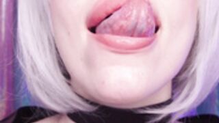 Megaplaygirl - tongue fetish