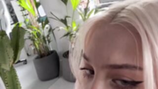 ariesiatv bg playboy bunny suit bj + cum in mouth