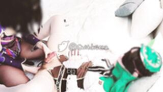 Merudomu/Hyeon06179 genshin impact cosplay changing rol