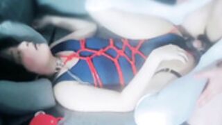Merudomu/Hyeon06179 tied up and fucked